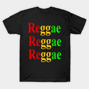 Reggae Music Lover Rasta Colors Jamaican colours Jamaica T-Shirt